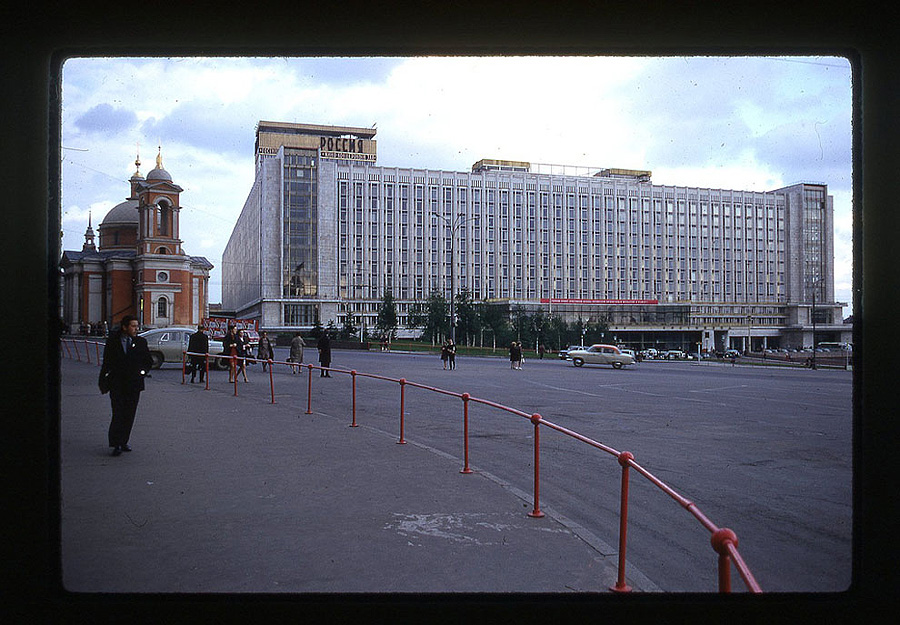 766 Москва 1969 года в объективе американского фотографа